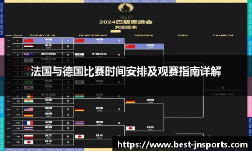 法国与德国比赛时间安排及观赛指南详解